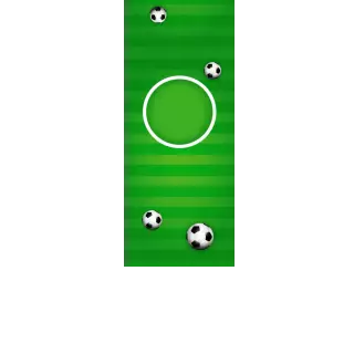 Torebki na cukierki - Piłkarski (kraft) (5 szt)