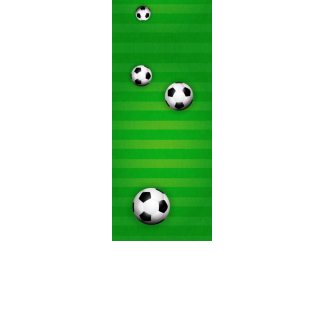 Torebki na cukierki - Piłkarski (5 szt)