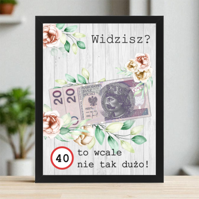 Plakaty 30cm x 40cm - 40 to nie tak dużo!