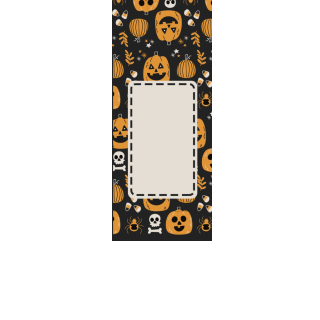 Torebki na cukierki - Wesołe dynie (5 szt)