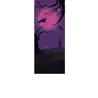 Torebki na cukierki - Straszne pole (5 szt)