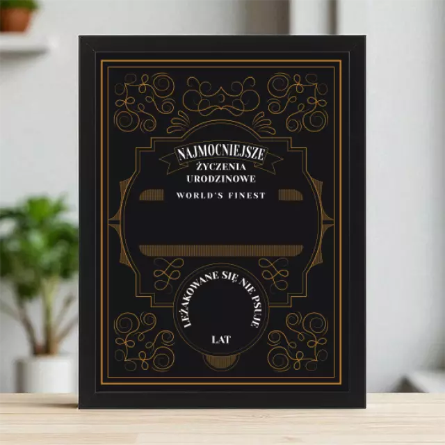 Plakaty 30cm x 40cm - Leżakowany się nie psuje! 